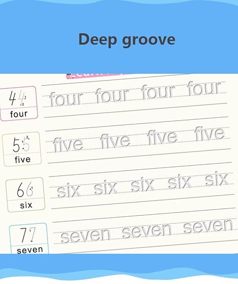 Kids Reusable Magic Book Set – 10 Refills & Grip Pen