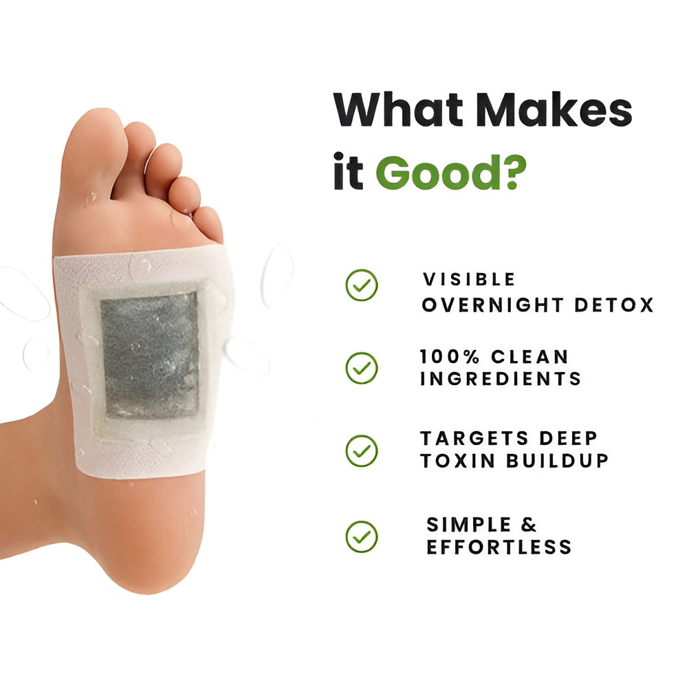 Detox Foot Patches (20 Pieces – Pack of 2)