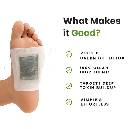 Detox Foot Patches (20 Pieces – Pack of 2)