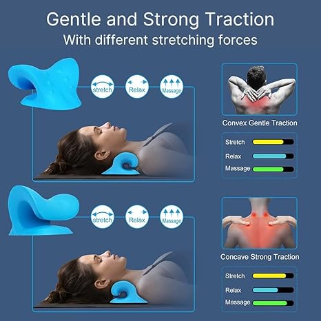 Neck and Shoulder Relaxer For Cervical Spine Alignment