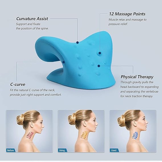 Neck and Shoulder Relaxer For Cervical Spine Alignment