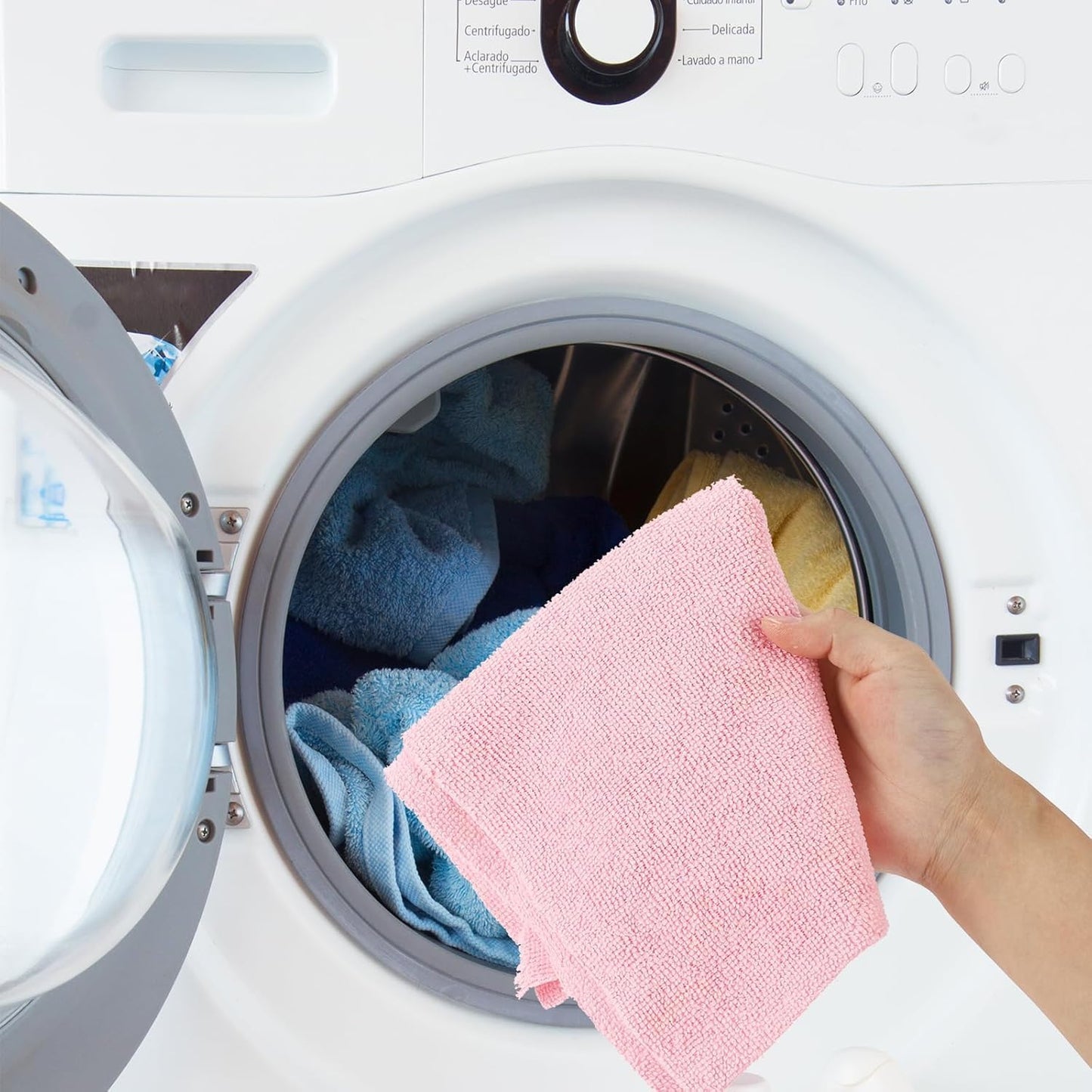 Reusable Microfiber Cleaning Cloth Roll